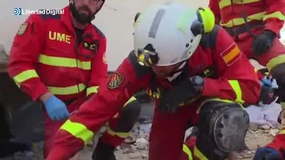 Hope among the rubble: This is how the two rescues carried out by the UME in Venezuela unfolded