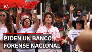 Search collectives reiterate demand to create a National Forensic Bank in Mexico