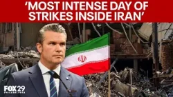 Hegseth vows 'most intense day of strikes inside Iran': Full briefing