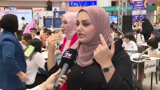 Children showcase their skills at a mental calculation competition in Kirkuk