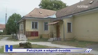 Felújítják a ságodi óvodát – ZTV Híradó 2026-08-19