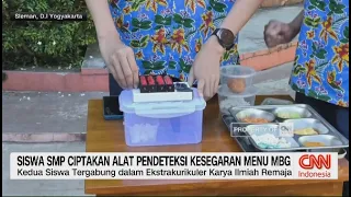 Keren! Siswa SMP Ciptakan Alat Pendeteksi Kesegaran Menu MBG