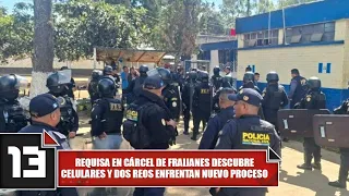 Raid at Fraijanes prison uncovers cell phones and two inmates face new charges
