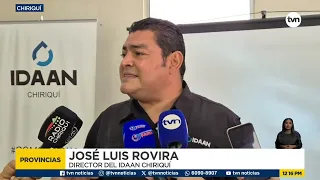 Chiriquí: Idaan atribuye a las fluctuaciones eléctricas las interrupciones del suministro de agua