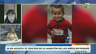 P6 Andrea Sanfilippo August 29th 13th Annual Children's Marathon in Paraná