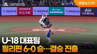 U-18 National Team Defeats Philippines 6-0… Advances to Finals / YonhapnewsTV