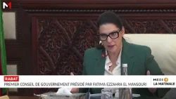 Rabat : Premier Conseil de gouvernement présidé par Fatima Ezzahra El Mansouri