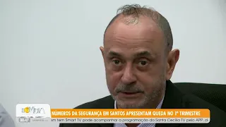 Security numbers in Santos show a decrease in the 1st quarter - 08/10/2026