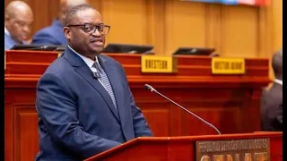 URGENT: SENATE, MINISTER DOUDOU FWAMBA CONVINCED SENATORS TO MODERNIZE THE ECONOMY