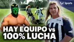 HAY EQUIPO vs 100 % LUCHA ? Fútbol, risas, patadas, bloopers y MUCHO MÁS en un PROGRAMA INOLVIDABLE