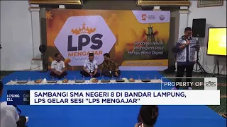 Visiting SMAN 8 in Bandar Lampung, LPS Holds "LPS Teaches" Session