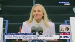 Virginia Governor Abigail Spanberger (D) Inaugural Address