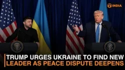 Trump and Zelensky Clash Over Russia Sanctions and Ukraine Peace Deal