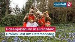 Hasenjubiläum in Hirschfeld - Großes Fest am Ostersonntag