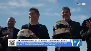 "JUAN MANUEL FANGIO" RACETRACK REOPENS
