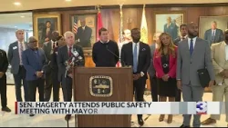 Senator Hagerty meets with city leaders to discuss crime, federal assistance