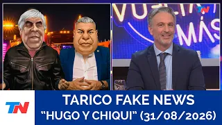 TARICO FAKE NEWS: "HUGO MOYANO AND 'CHIQUI' TAPIA" on "Sólo una vuelta más"