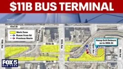 Port Authority begins $11B bus terminal rebuild, with major traffic backups expected