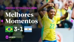 SELEÇÃO MARCA TRÊS GOLAÇOS, COM DIREITO A BICICLETA!  | BRASIL 3 X 1 ARGENTINA