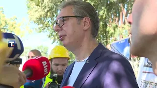 Vučić o vatrogascima