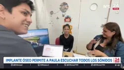 Implante óseo permite a niña escuchar todos los sonidos