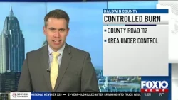 Controlled burn sends smoke over parts of Baldwin County