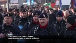 Összecsaptak a rendőrökkel a téli olimpia ellen tüntetők Milánóban