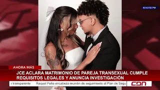 JCE clarifies that transgender couple's marriage meets legal requirements