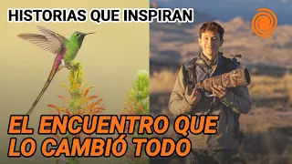 Un picaflor le cambió la vida a los 10 años: hoy es fotógrafo de naturaleza y recorre Córdoba