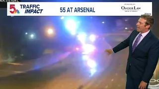 Person struck, killed on I-55 in St. Louis