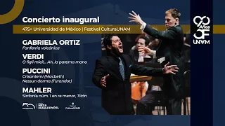 OFUNAM Tercera temporada 2026 | Reapertura de Sala Nezahualcóyotl | Arturo Chacón | Gabriela Ortiz
