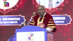 Vice-President's Address | 34th Convocation of Dr. MGR Educational & Research Institute University