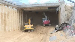 Un año de obras de soterramiento de la A-5: ruido, suciedad y paciencia a la espera del Paseo Verde