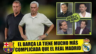 El camino del BARCELONA en CHAMPIONS ES UNA LOCURA comparado con el del REAL MADRID | Ahora o Nunca
