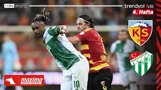 Kayserispor vs. Bursaspor | Match HIGHLIGHTS Week 4 | Trendyol 1. Lig - 2026/27