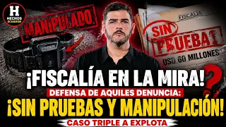 ACORRALARON A LA FISCALÍA! Defensa de Aquiles Álvarez expone montaje técnico y persecución judicial