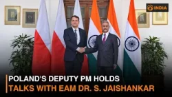 Poland's Deputy PM holds talks with EAM Dr. S. Jaishankar