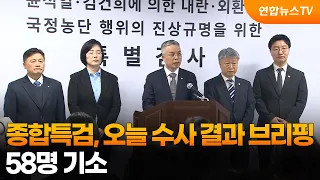 Special Counsel to Brief on Final Investigation Results Today… 58 Indicted / YonhapnewsTV