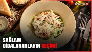 Gün boyu enerjili qalmaq üçün: Zülal və liflə zəngin salat