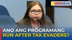 BIR official, ipinaliwanag ang programang RATE sa impeachment trial