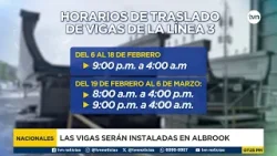 Inicia el traslado de vigas de la Línea 3 del Metro