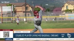 Disabled playr living baseball dreams