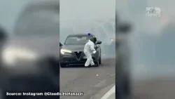 Top News – Tentativë grabitje si në filma, autorët hedhin në erë blindin në mes të rrugës