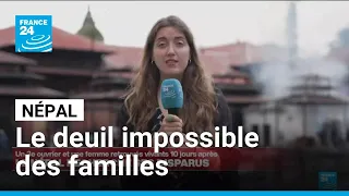 Plus de 5 000 disparus au Népal : des crémations symboliques à Katmandou • FRANCE 24
