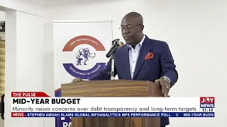 Mid-year budget: Minority demands clarity on how government will meet revenue target
