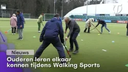 Ouderen leren elkaar kennen tijdens het sporten bij HC Tilburg