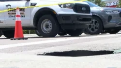 Large pothole causing problems for drivers in Cape Coral