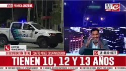 Urgente: Cuatro menores desaparecieron, tienen 10, 12 y 13 años