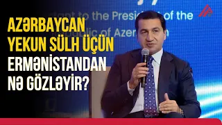 Hikmət Hacıyev sülhün qarşısındakı son məsələni açıqladı | APA TV