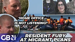 WATCH: Gosport resident FURY at migrant ‘hotel complex’ INTRUDING on  ‘peaceful way of life’